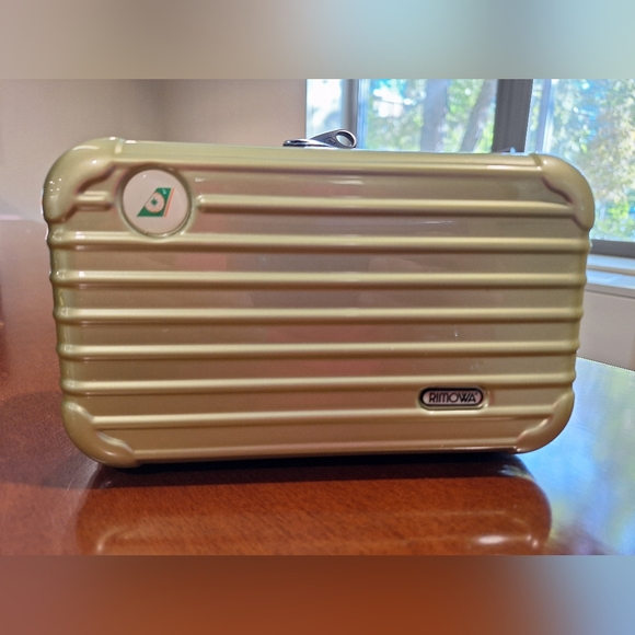 RIMOWA Handbags - RIMOWA EVA Amenity Kit Toiletry Travel Hard Case Neon Light Green